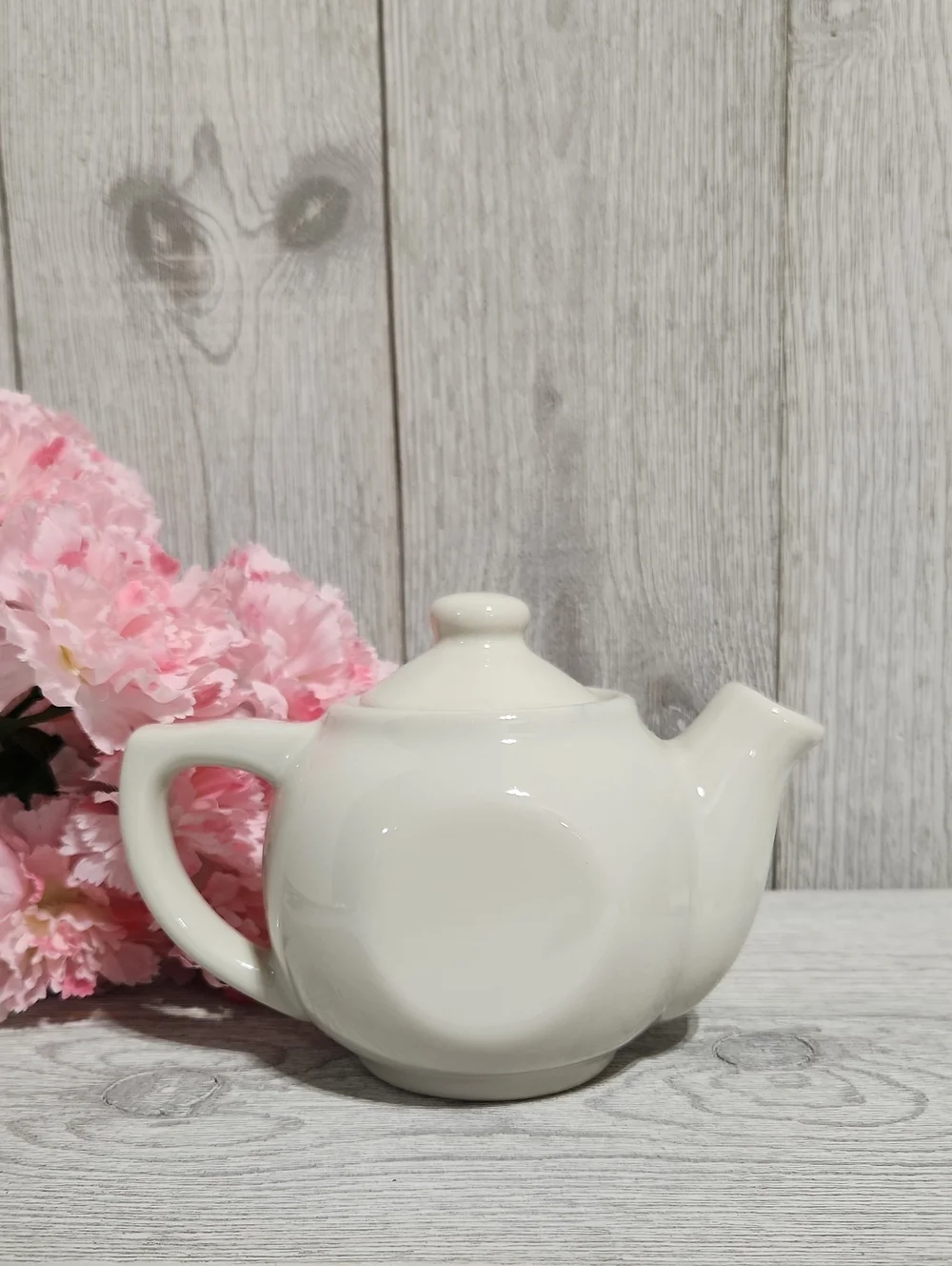 Anfora Minimalist Ivory 12oz Teapot